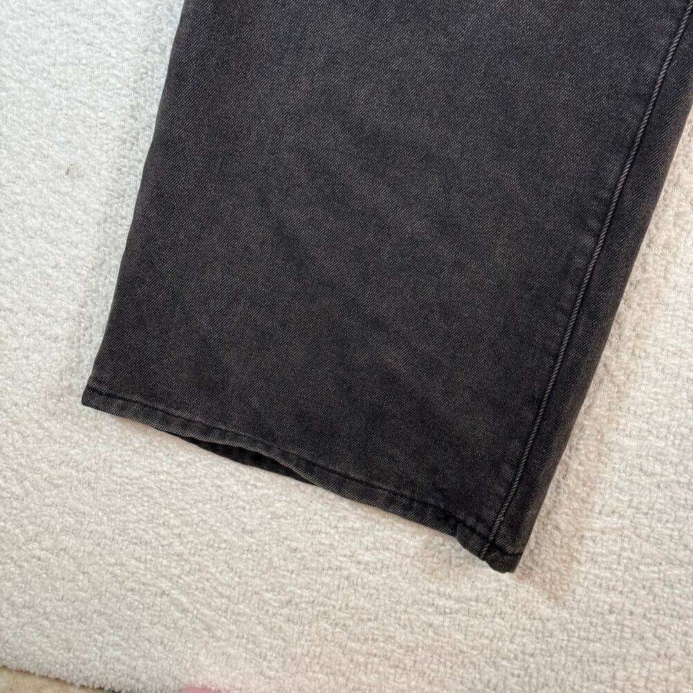 NWT Edikted Raelynn Washed Low Rise Baggy Jeans black size XL - Picture 2 of 11